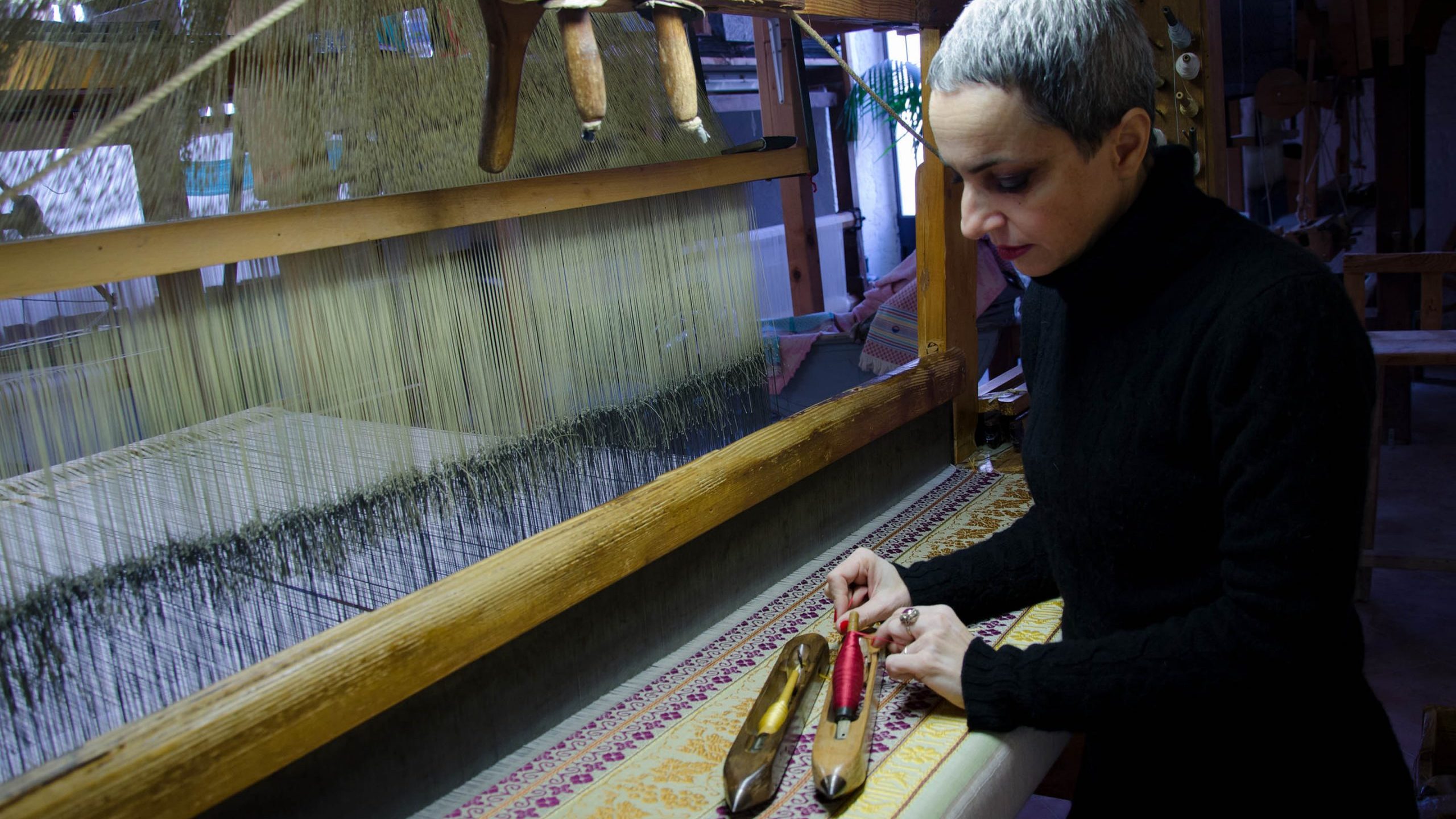 Corsi di tessitura - Museo Atelier Giuditta Brozzetti - Perugia, Umbria