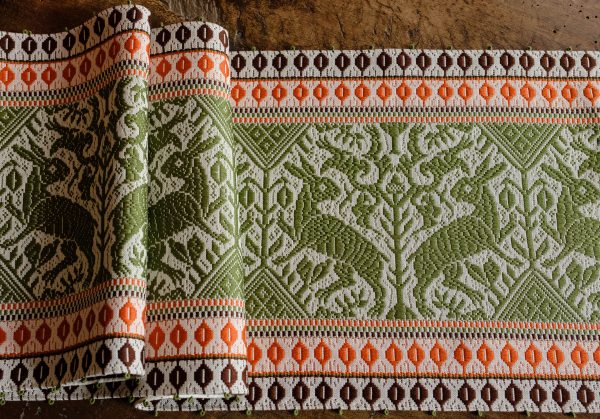 "Hare" Table runner - Cotton, Table runners