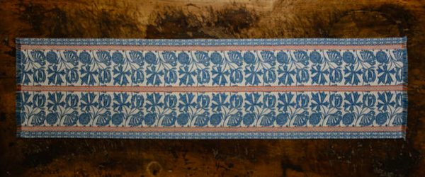 Cotton table runner “Pomegranate” - Cotton, Table runners