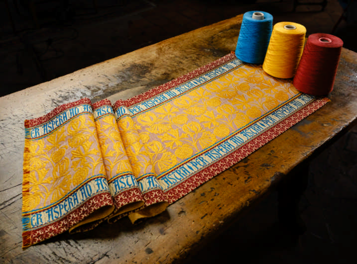 Cotton table runner "Settesoli" - Cotton, Table runners