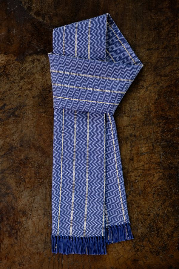 "Blue" cashmere stole - Cashmere blend, Scarves & Stoles